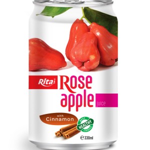 330ml Rose Apple juice with Cinnamon in Alu can